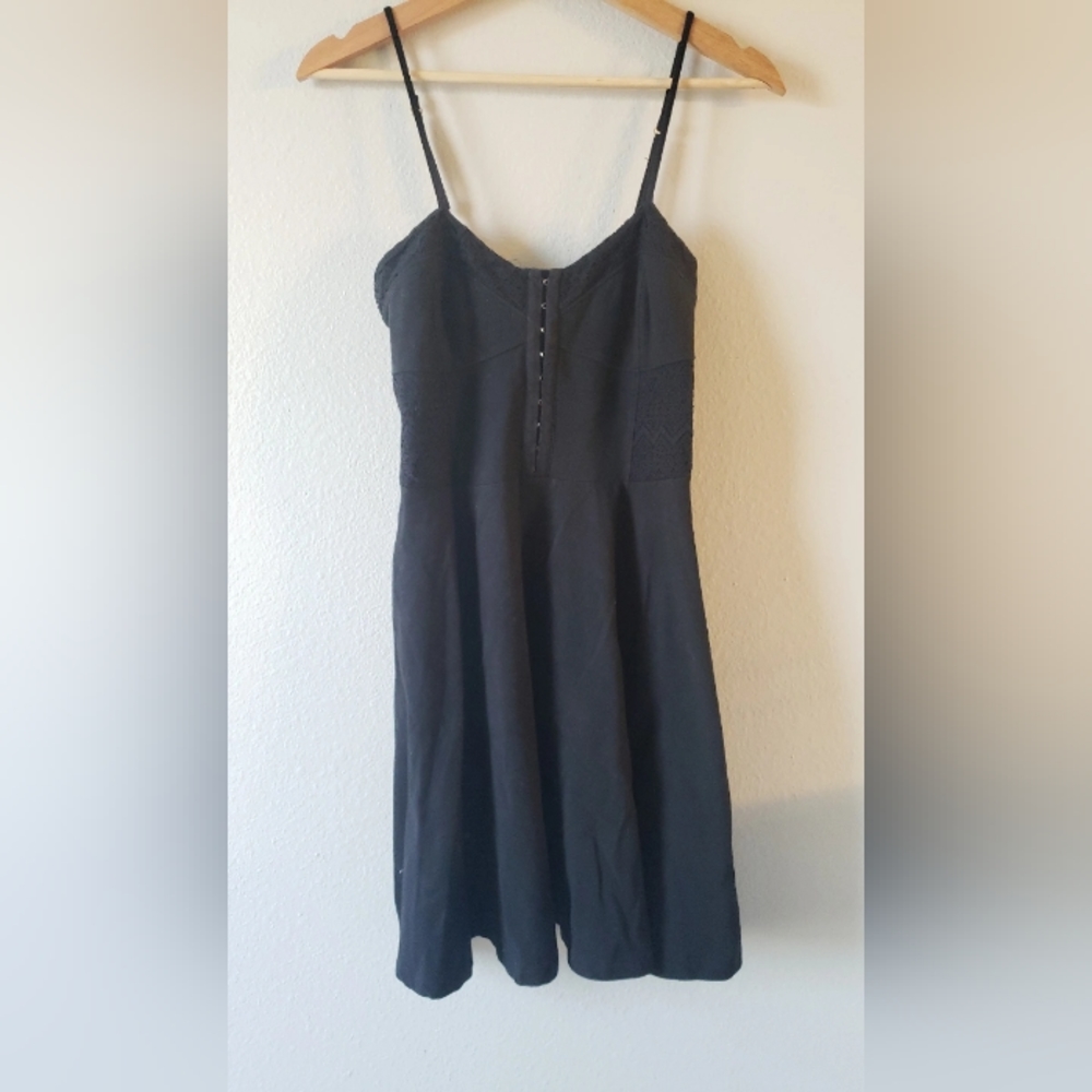 Aeropostale black, mini, corset-style dress, Size M
